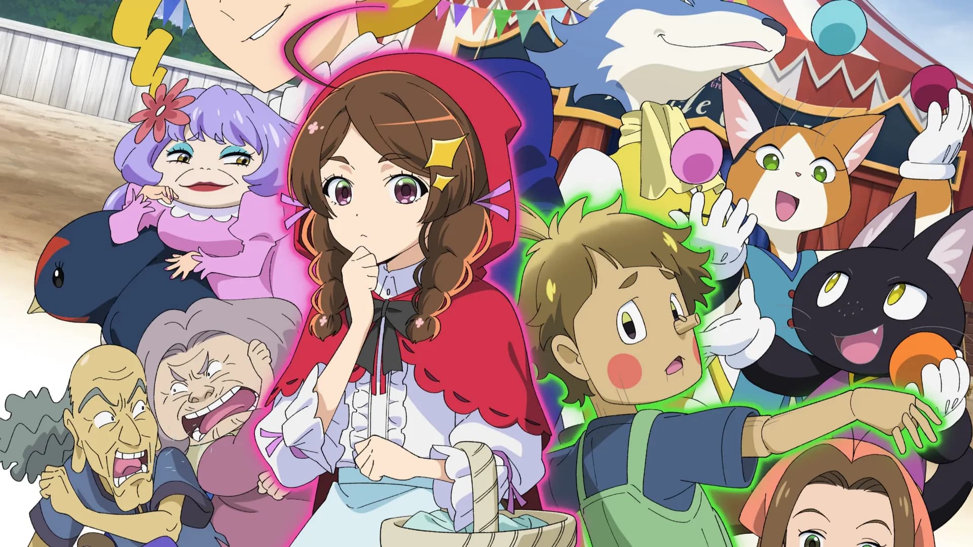 Anime trinh thám cổ tích ''Red Riding Hood: A Detective Story'' tung trailer đầu tiên lên sóng đầu năm 2027: Khăn Đỏ hóa thám tử bóc trần hung thủ