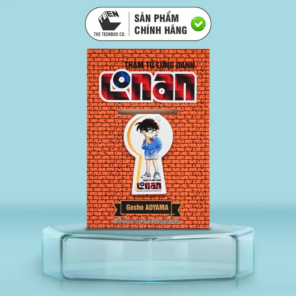 Phân Trang Nam Châm Detective Conan & Shinichi | Bookmark Tiện Lợi | Phụ Kiện Sách Cho Fan Conan