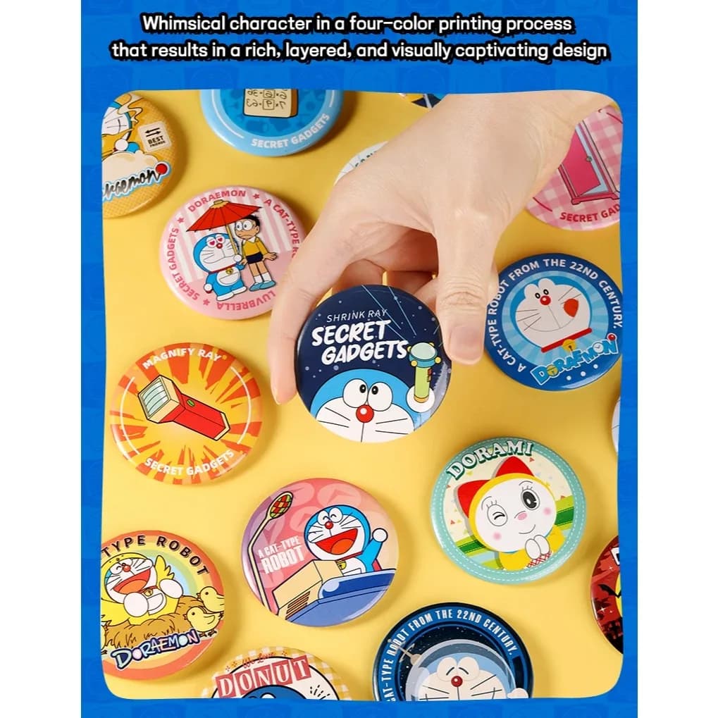 Hộp Mù 2 Huy Hiệu Doraemon Chính Hãng ROCK - Alternate